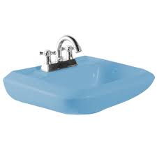 lavabo azul cielo